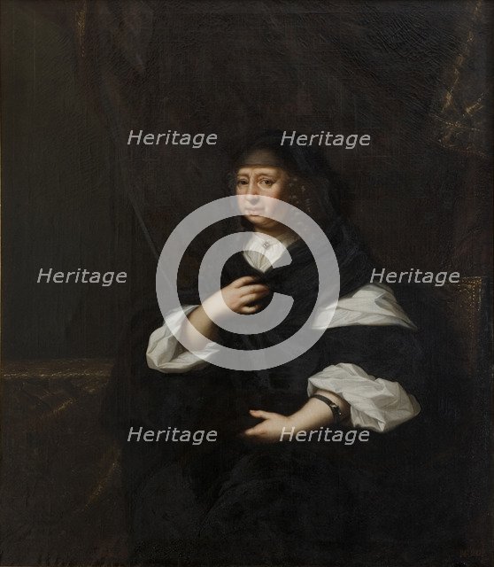 Portrait of Princess Marie Elisabeth of Saxony (1610-1684), Duchess of Holstein-Gottorp.