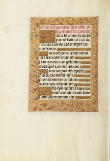 Decorated Text Page; Spinola Hours, about 1510-1520. Creator: Unknown.