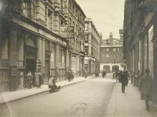 East end of Jewin Street, London, c1920. Artist: Anon