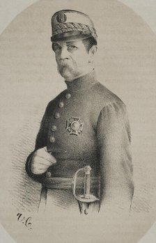 Juan Zavala de la Puente (1804-1879), Marquis of Sierra Bullones, 1870.  Creator: Unknown.