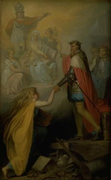 Christian III Succouring Denmark, 1780. Creator: Nicolai Abraham Abildgaard.