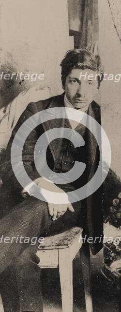 Giorgio de Chirico, Munich, c.1907. Creator: Unknown photographer.