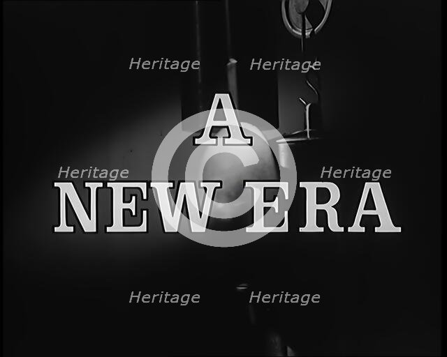 A New Era - title card, 1931. Creator: British Pathe Ltd.