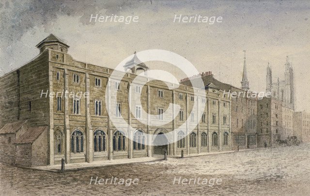 Leadenhall, City of London, 1785. Artist: John Carter