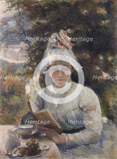 Le goûter, c.1880. Creator: Marie Bracquemond.