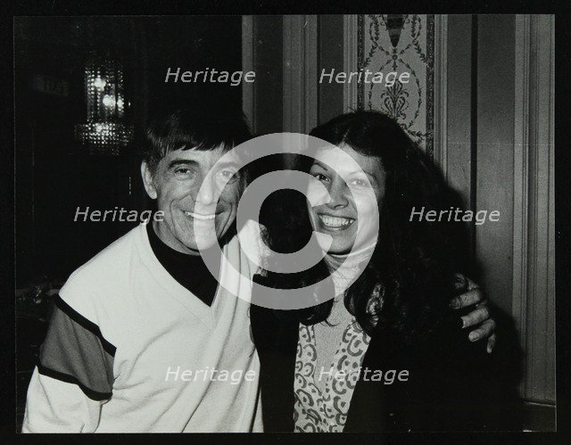 Drummer Louie Bellson with Lena Antonis at the Forum Theatre, Hatfield, Hertfordshire, 1979. Artist: Denis Williams