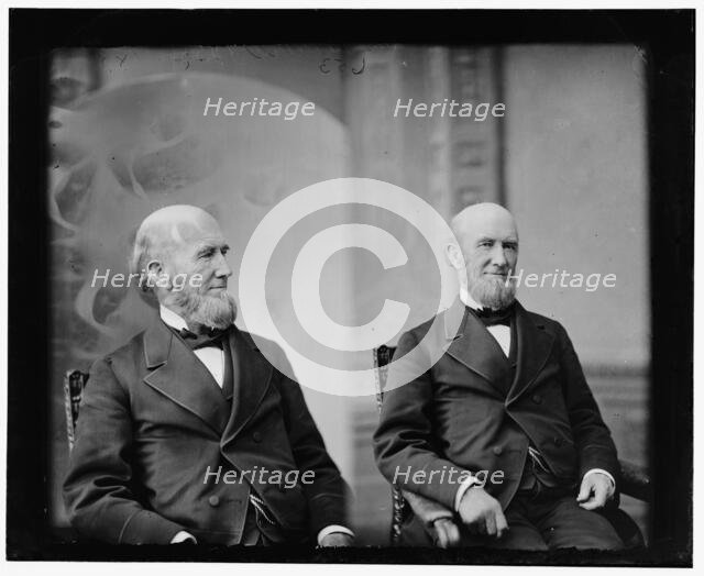 Eads, Hon. James B. of MO (built the St. Louis Bridge), between 1865 and 1880. Creator: Unknown.