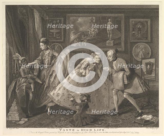 Taste in High Life, May 1, 1798. Creator: Samuel Phillips.