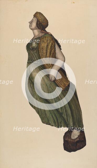 Figurehead: "Ceres", 1935/1942. Creator: Elizabeth Fairchild.