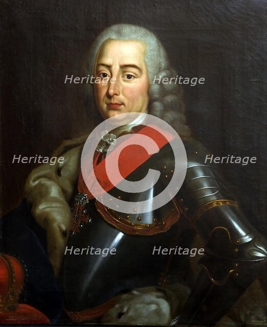 Portrait of King Peter III of Portugal and the Algarves (1717-1786), after 1777. Creator: Anonymous.