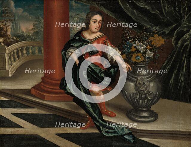 Young Man on a Terrace, c. 1730. Creator: Unknown.