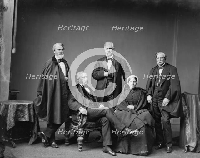 James G. Berret, Mayor of Washington & group, between 1865 and 1880. Creator: Unknown.