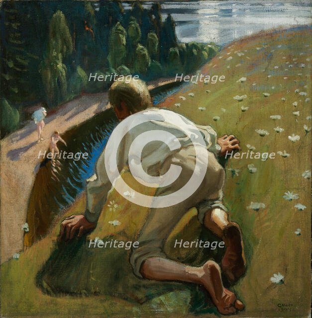The Faun, 1904. Creator: Gallen-Kallela, Akseli (1865-1931).