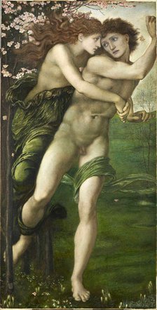 Phyllis and Demophoön, 1870. Creator: Burne-Jones, Sir Edward Coley (1833-1898).