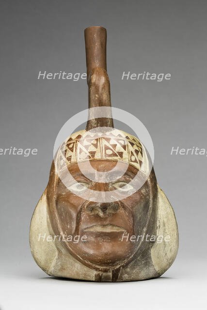 Portrait Vessel of a Ruler, 100 B.C./A.D. 500. Creator: Unknown.