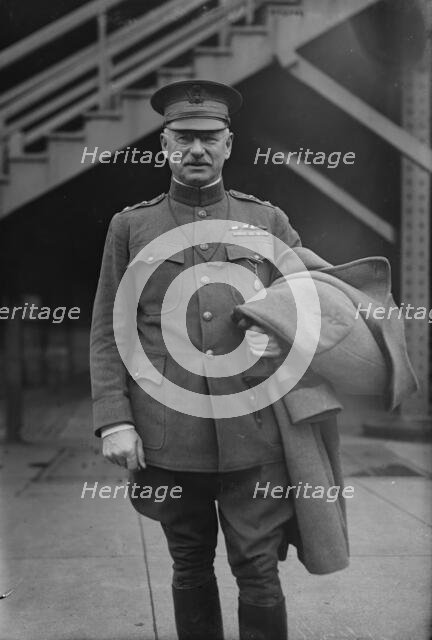 Major General W.G. Haan arriving, 1919. Creator: Bain News Service.
