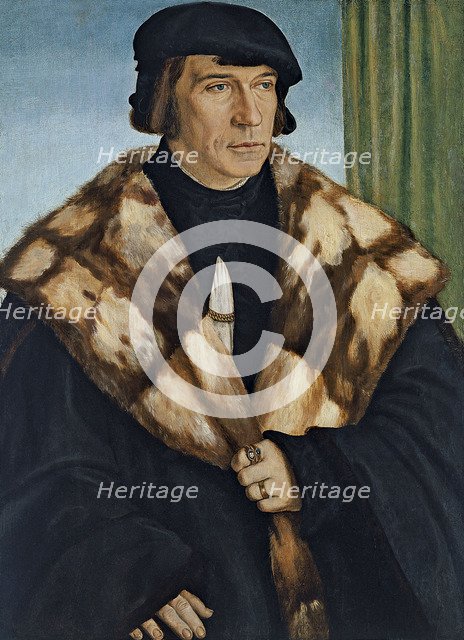 Portrait of Ruprecht Stüpf. Artist: Beham, Barthel (c. 1502-1540)
