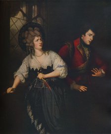 'Mrs. Siddons and J. P. Kemble in the Dagger Scene from Macbeth', 1786. Artist: Thomas Beach.