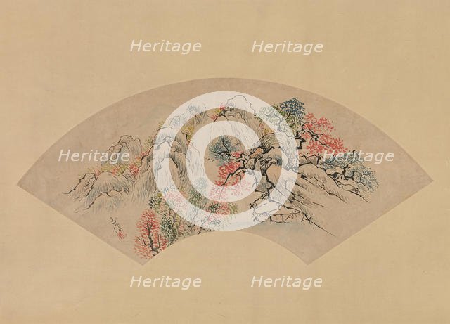 Autumnal Landscape. Creator: Ike no Gyokuran.