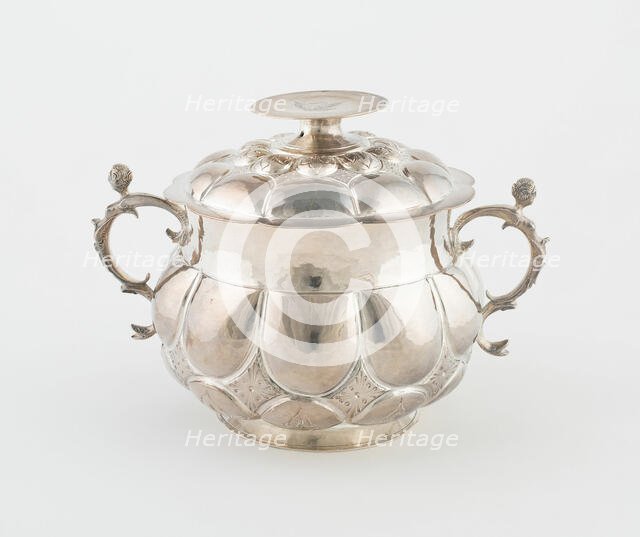 Caudle Cup with Cover, London, 1659/60. Creator: Arthur Manwaring.