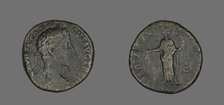 Sestertius (Coin) Portraying Emperor Commodus, December 177-December 178. Creator: Unknown.