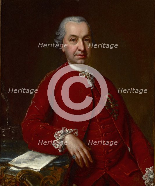 Portrait of Baron Samuel von Brukenthal (1721-1803), governor of the Grand Principality of Transylva