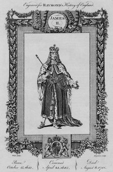 'James II', c1787. Artist: Unknown.