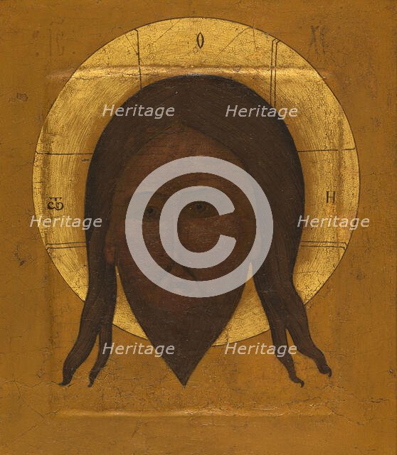 Holy Face of Jesus, between 1500 and 1600. Creator: School of the Tsars.