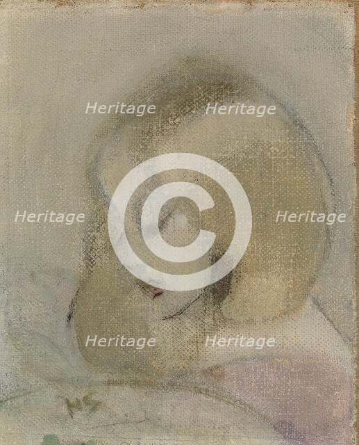 Annuli Reading, 1923. Creator: Helene Schjerfbeck.
