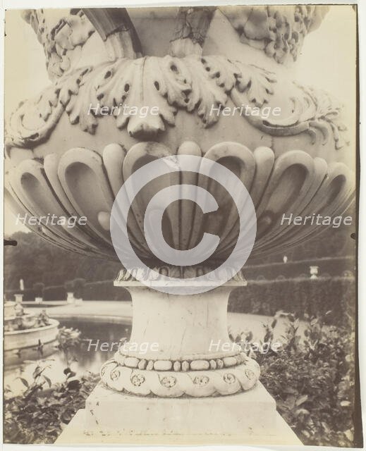 Versailles, Vase, 1906. Creator: Eugene Atget.