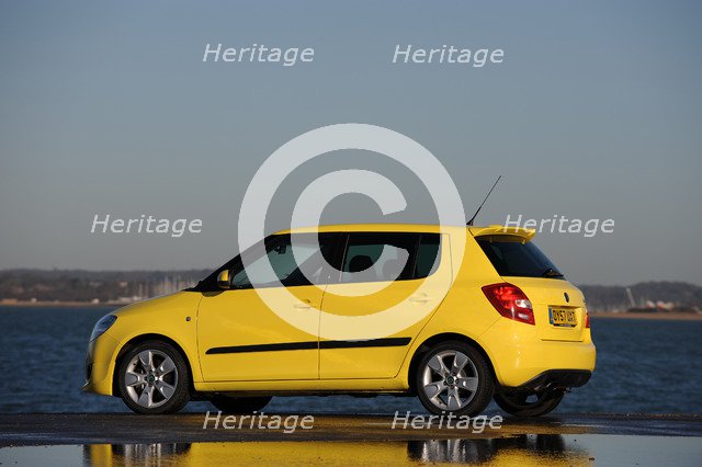 SKODA Fabia 2007. Artist: Simon Clay.