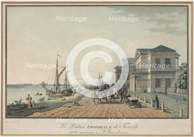 View of the Tauride Palace.