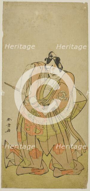 The Actor Nakamura Sukegoro II in an Unidentified Role, Japan, c. 1779. Creator: Shunsho.