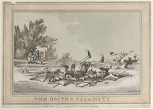 Cold Broth & Calamity, January 26, 1792., January 26, 1792. Creator: Thomas Rowlandson.