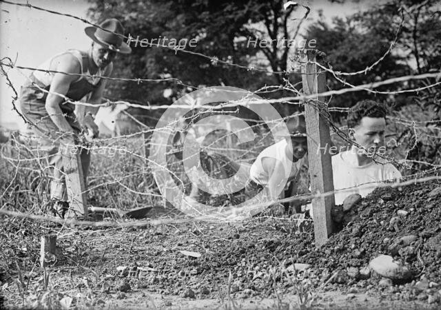 Camp, 1917 or 1918. Creator: Harris & Ewing.
