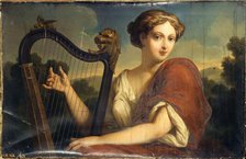 Allegory of music, 1856. Creator: Edmond Collignon.