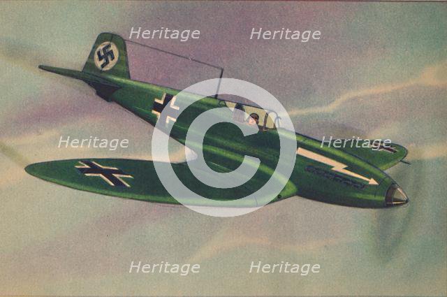 'Heinkel H.E. 112 Fighter Monoplane', c1944. Creator: Unknown.