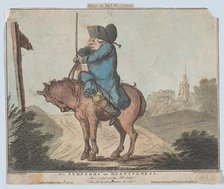 Hints to Bad Horsemen, No. 1: Symptoms of Restiveness, May 10, 1781. Creator: Unknown.