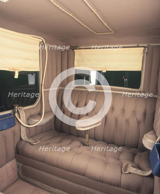 1913 Argyll luxury interior. Creator: Unknown.