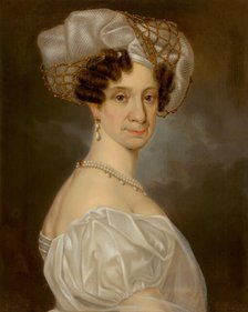 Portrait of an Older Lady, 1834. Creator: Johann Lestyan.