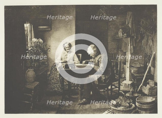 When the Day's Work is Done, 1877, printed January 1890. Creator: Henry Peach Robinson.