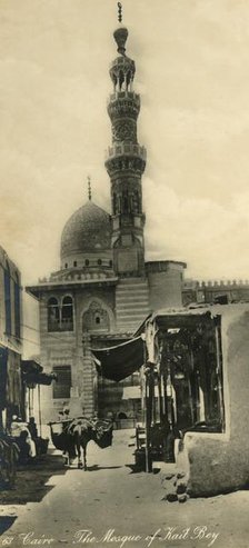 'Cairo - The Mosque of Kait Bey', c1918-c1939. Creator: Unknown.