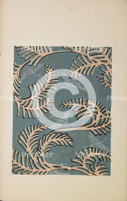 Illustration from "Shin bijutsukai", 1901-1902. Creators: Sekka, Kamisaka (1866-1942), Korin, Furuya (1875-1910)