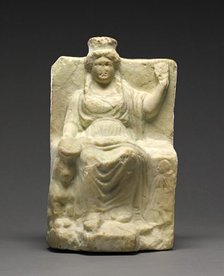 Statuette of Seated Cybele, about 300 BC. Creator: Unknown.