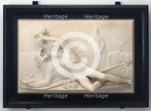 Bacchus Feeding a Panther, 1792. Creator: John Deare.