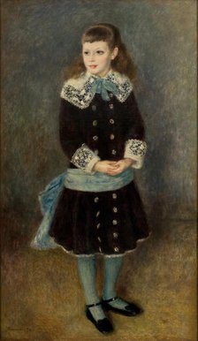 Portrait of Marthe Bérard, 1879. Creator: Renoir, Pierre Auguste (1841-1919).