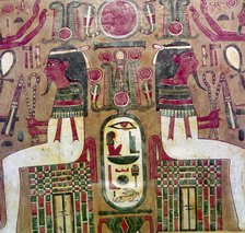 Detail of inside of coffin of Am Enemope, Thebes, XXI Dynasty, c1050BC. Artist: Unknown.