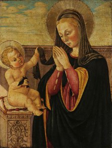 Madonna with Child. Creator: Neri di Bicci (1418-1492).