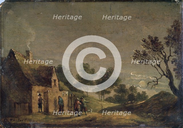 'A Tavern at Night', 17th century. Artist: David Teniers II