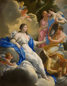 Allegory of Prudence, 1645. Creator: Vouet, Simon (1590-1649).